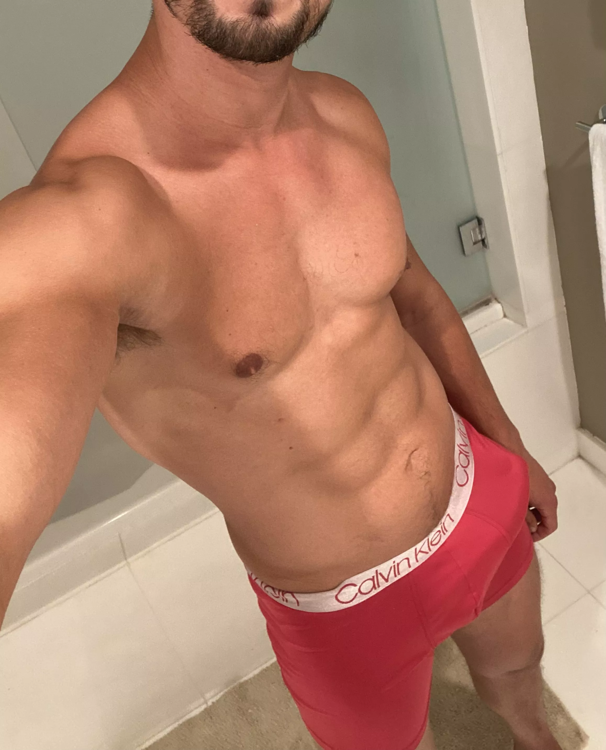 Bulging out of my briefs