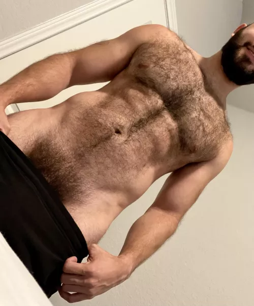Hard Muscles + Soft Hair = Welcome to Chest Hair Heaven
