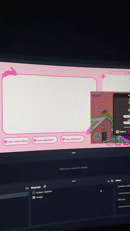 how do i make the game capture fit on my rounded overlay?