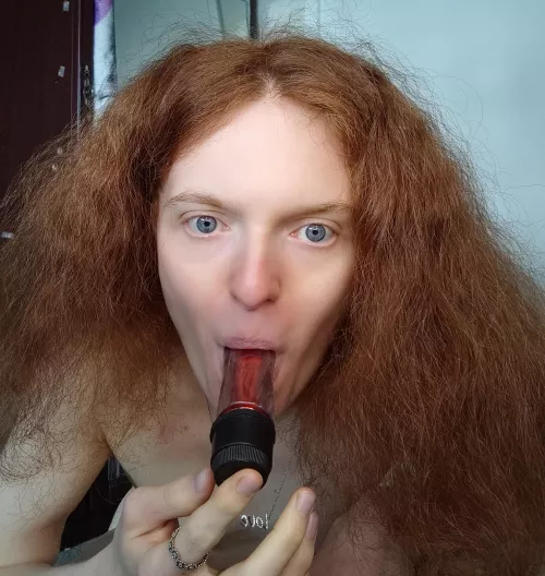 I can get it all in my mouth...