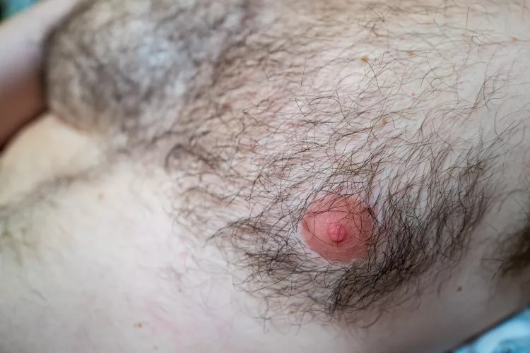 Love how hairy it gets off to the side toward my pits.