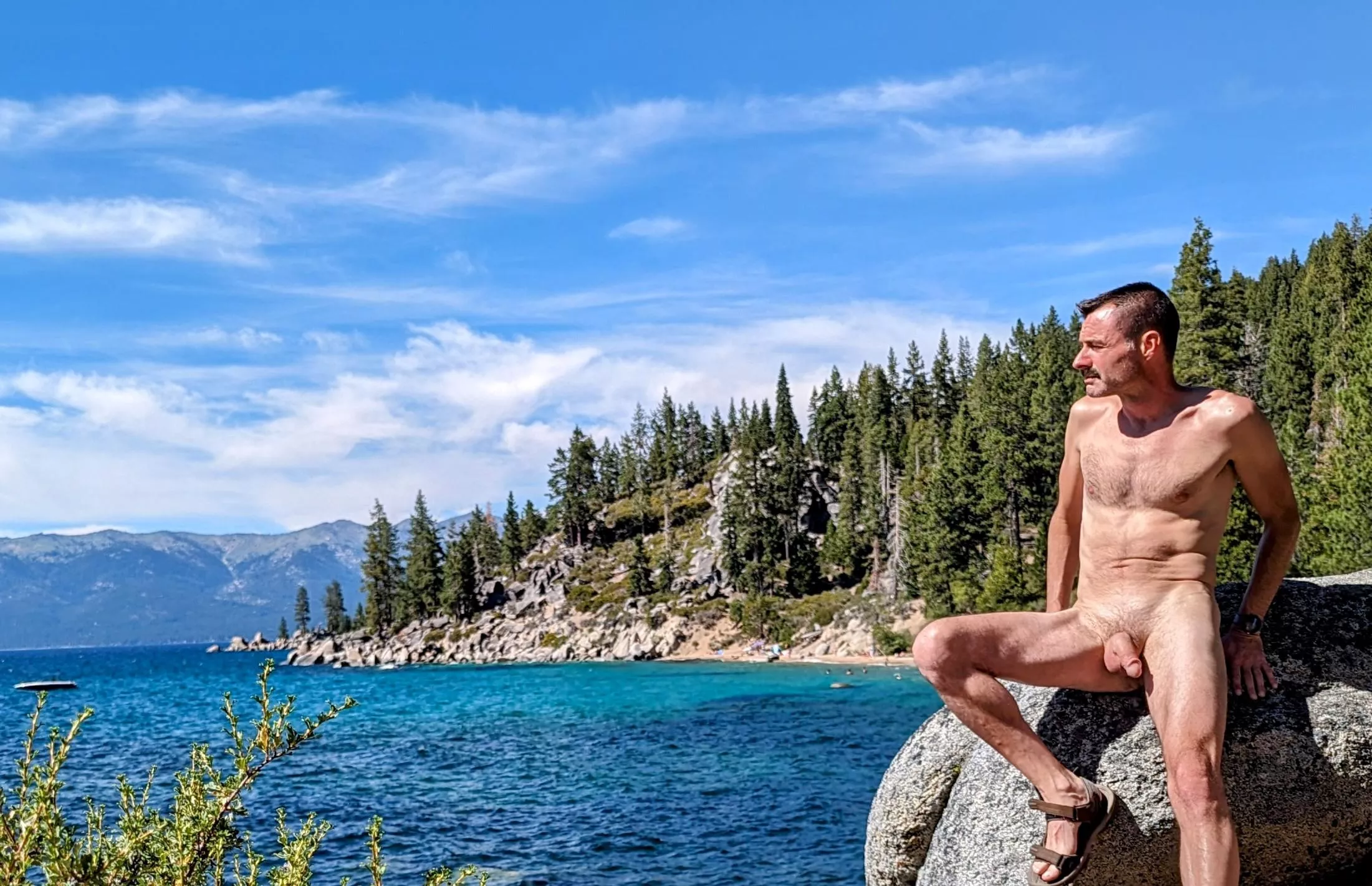 Meet dad in the woods?