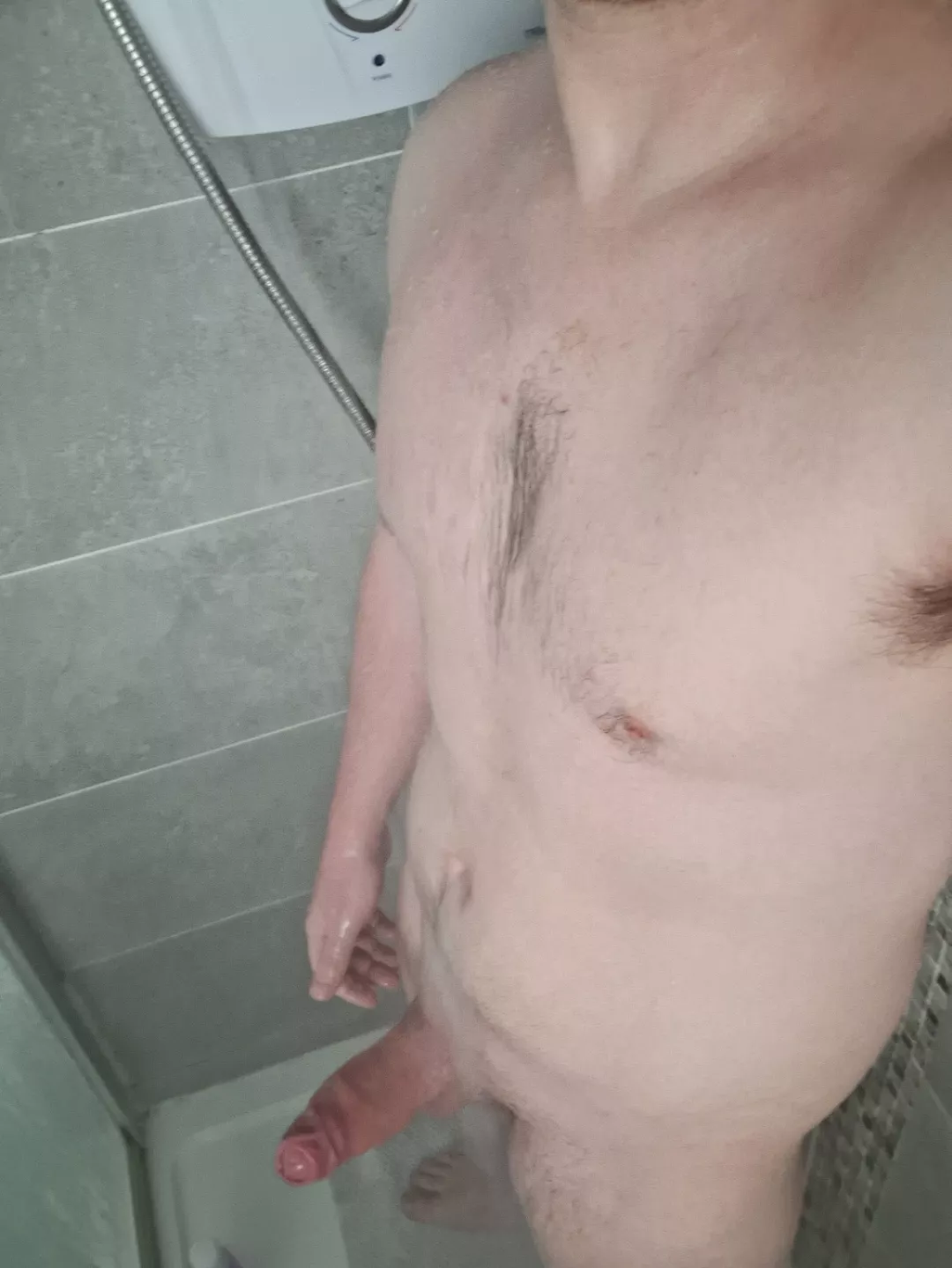 Who would join me in the shower?