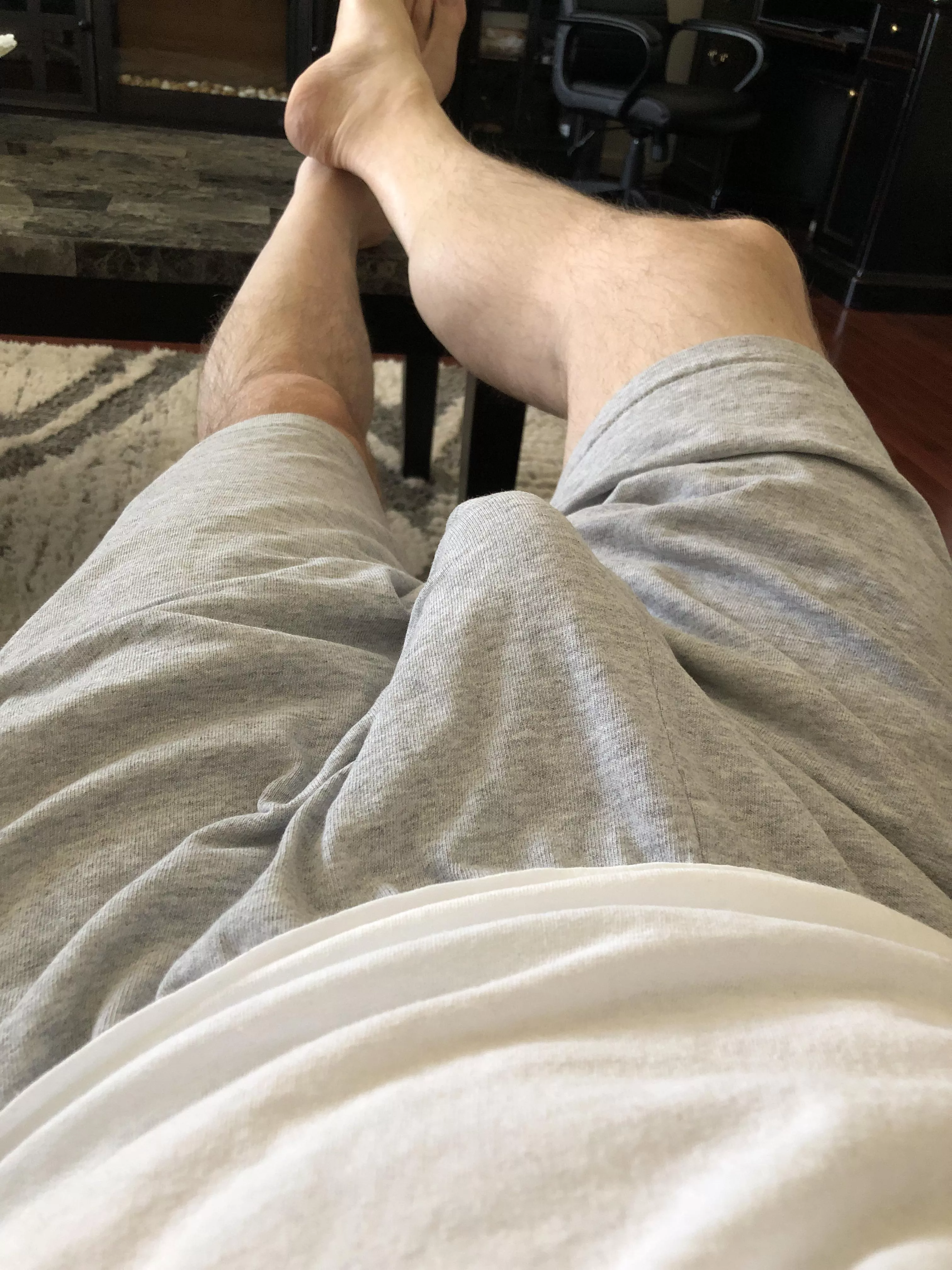 [42] [OC] Home relaxing after a long day at work.