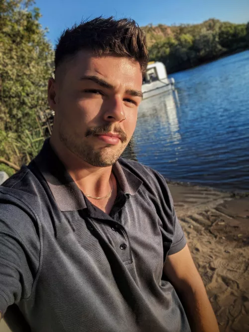 A selfie I don't half mind! 🍕