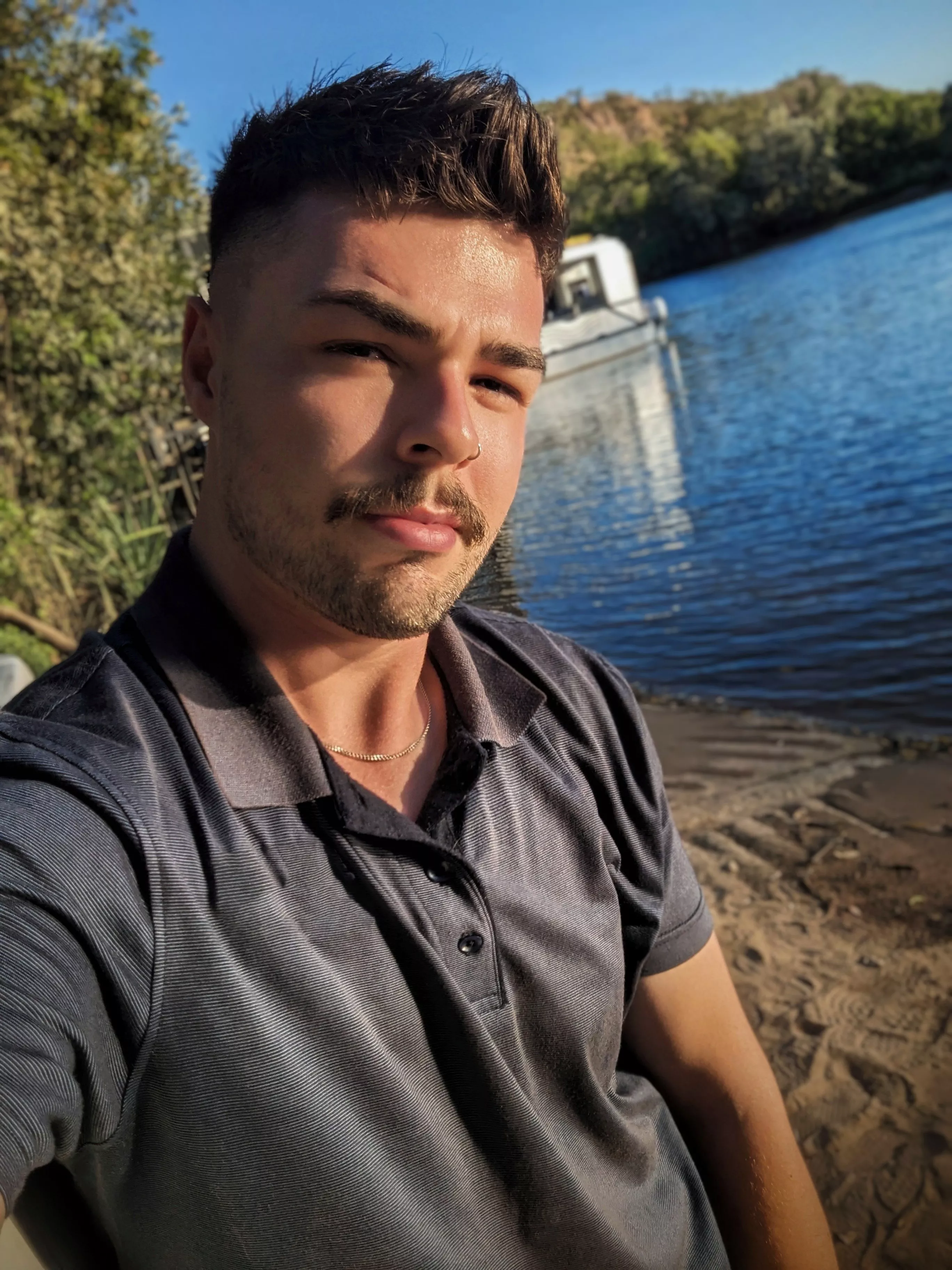 A selfie I don't half mind! 🍕