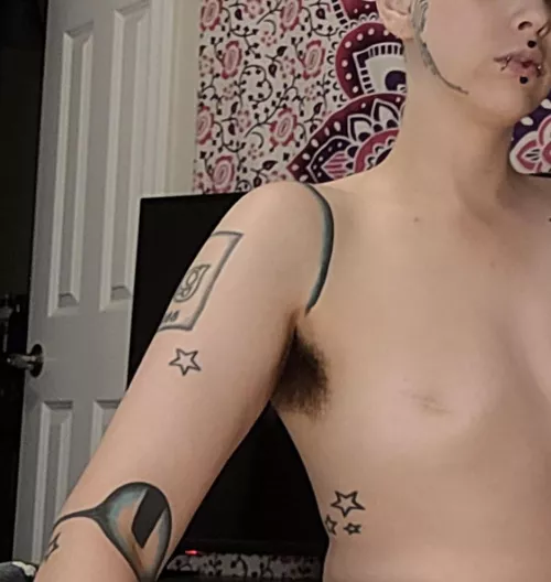 Because my hair is so long it always traps sweat, but I could never get rid of my hair so I have to deal with always being sweaty!