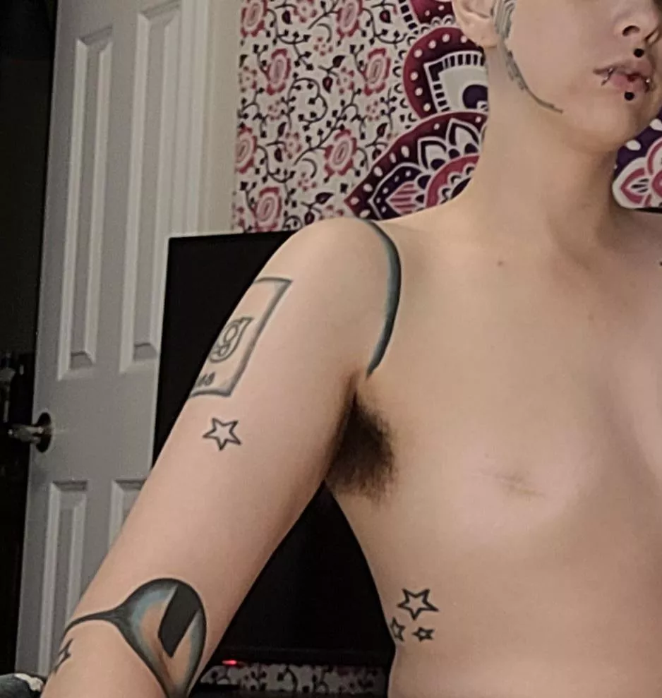 Because my hair is so long it always traps sweat, but I could never get rid of my hair so I have to deal with always being sweaty!