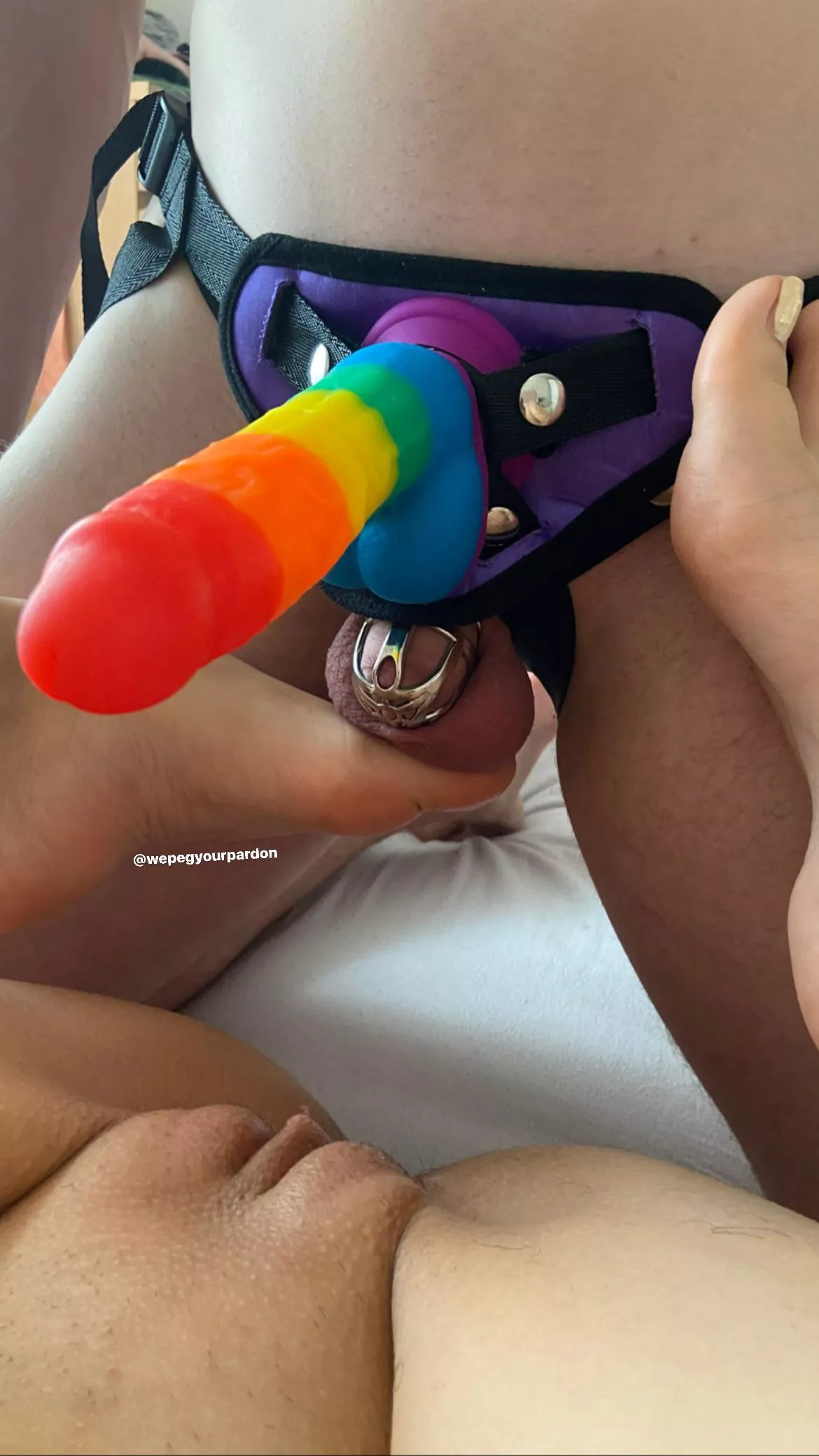 Chastity and strapon’s saving modern day relationships