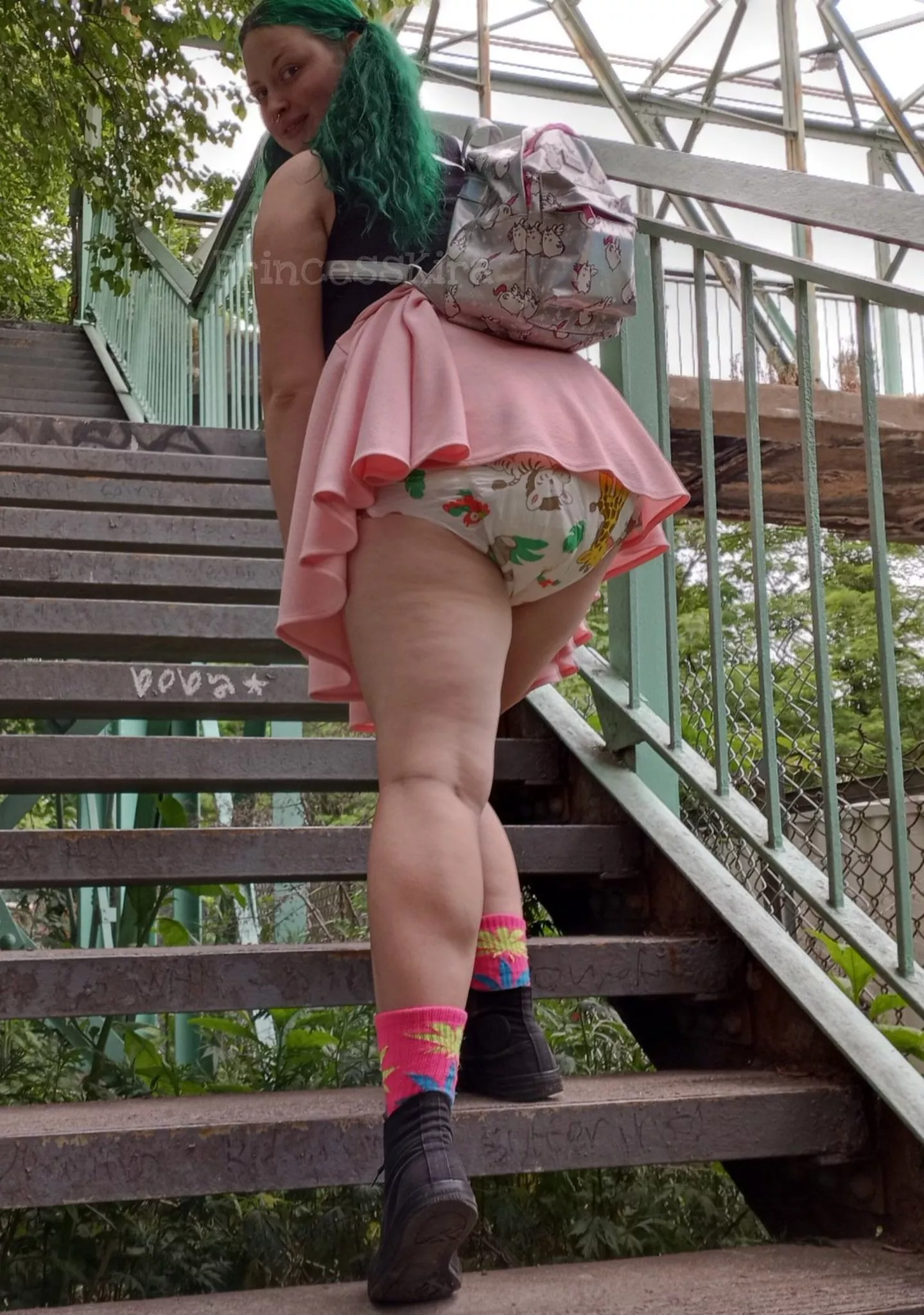 Diapered adventures are the best kind!