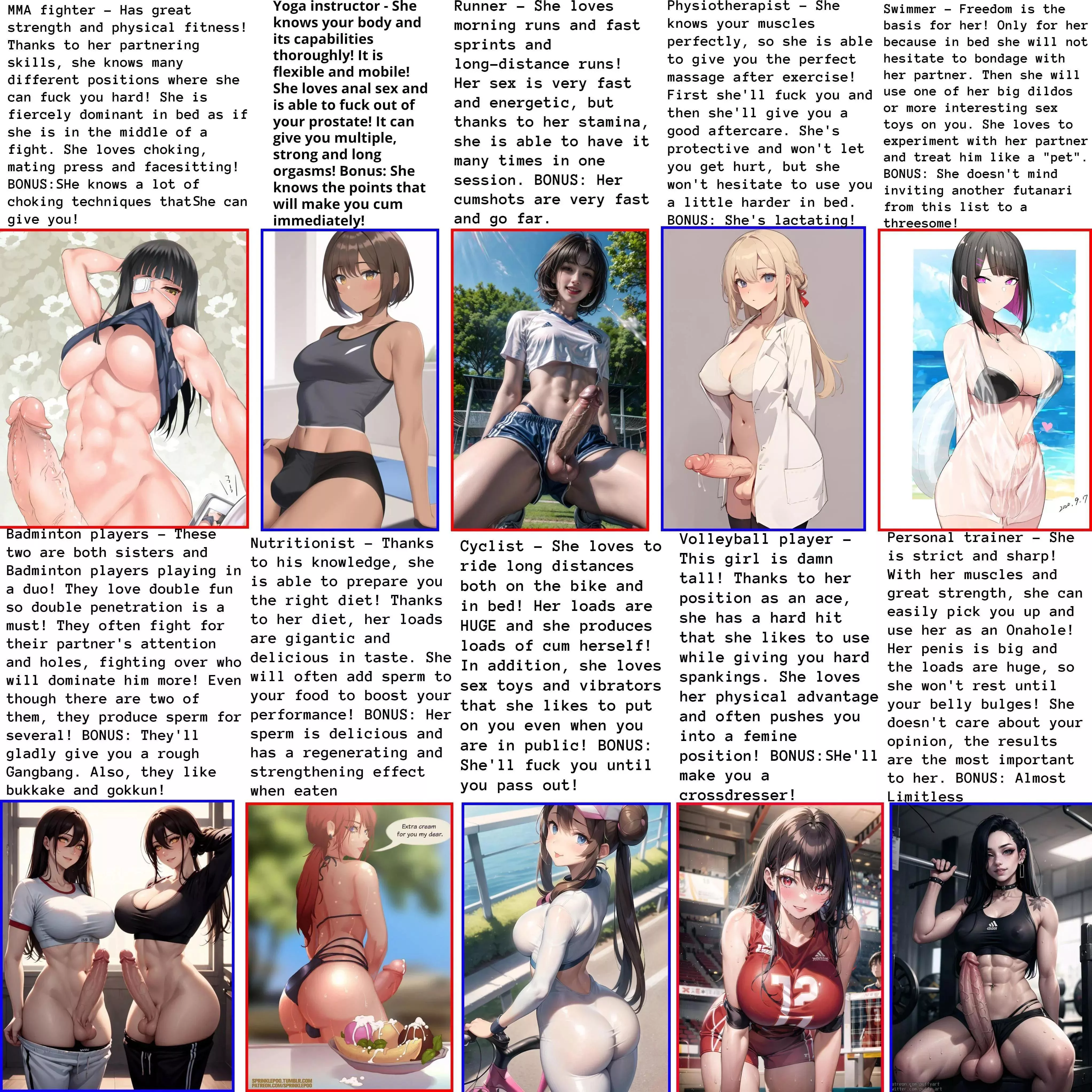 Different types of treatments