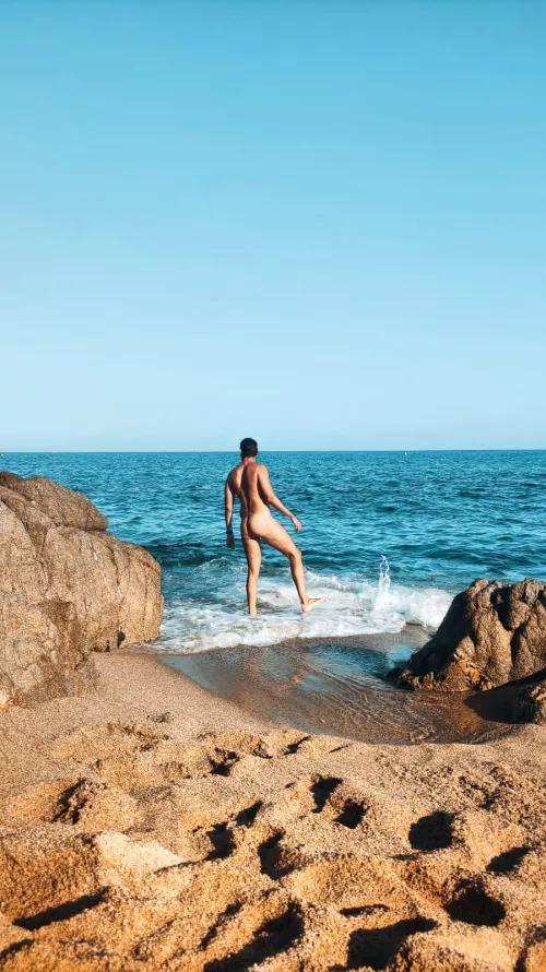 Enjoying the summer in the Mediterranean.