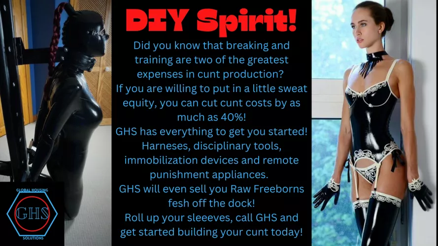 GHS Advertising, DIY (Story in Comments)