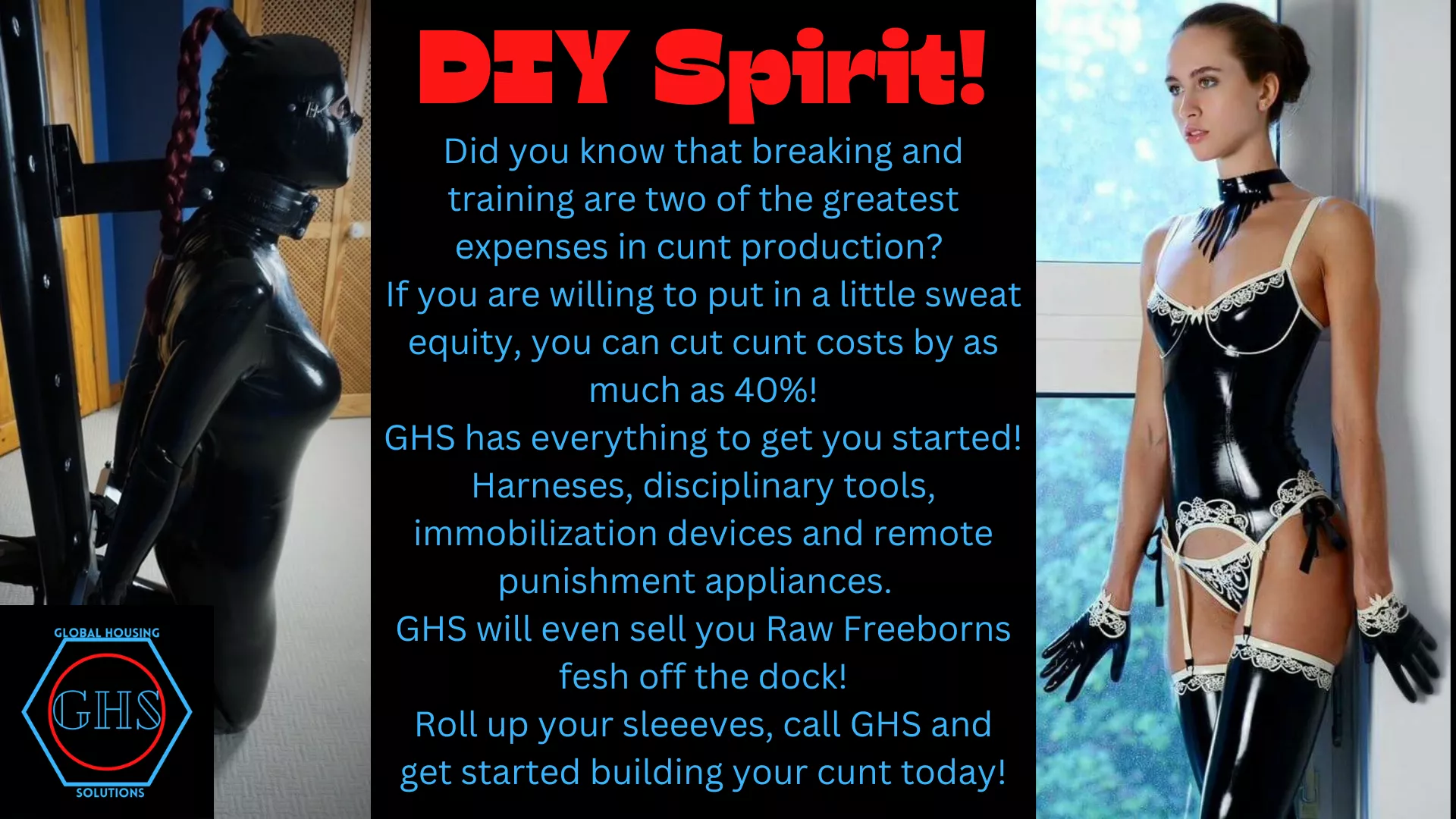 GHS Advertising, DIY (Story in Comments)