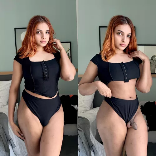 Girl bulge, cute or no ?