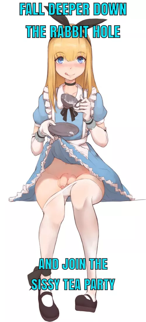 Go follow the white rabbit