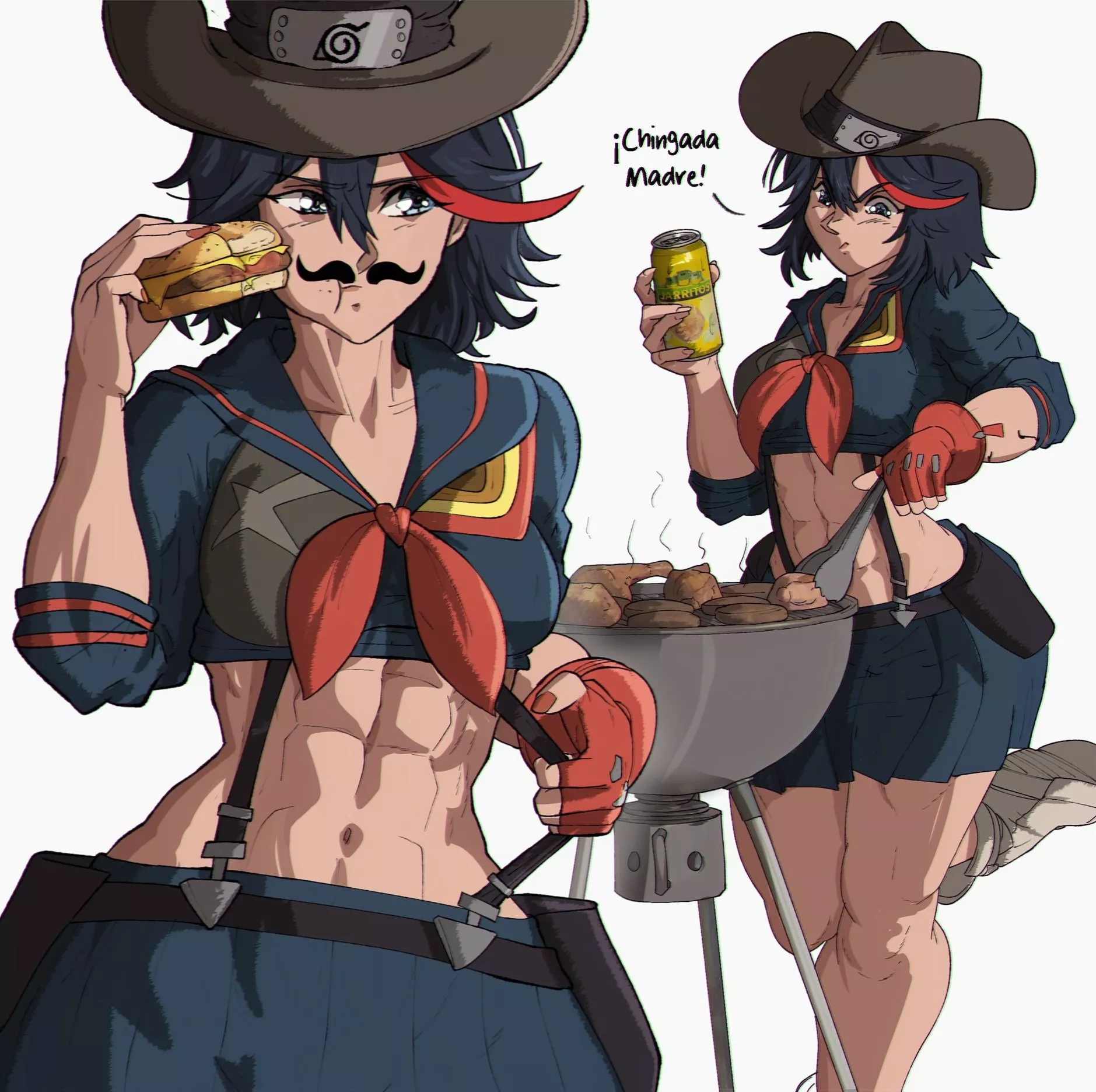Grill la Grill (yoracrab) [Kill La Kill]