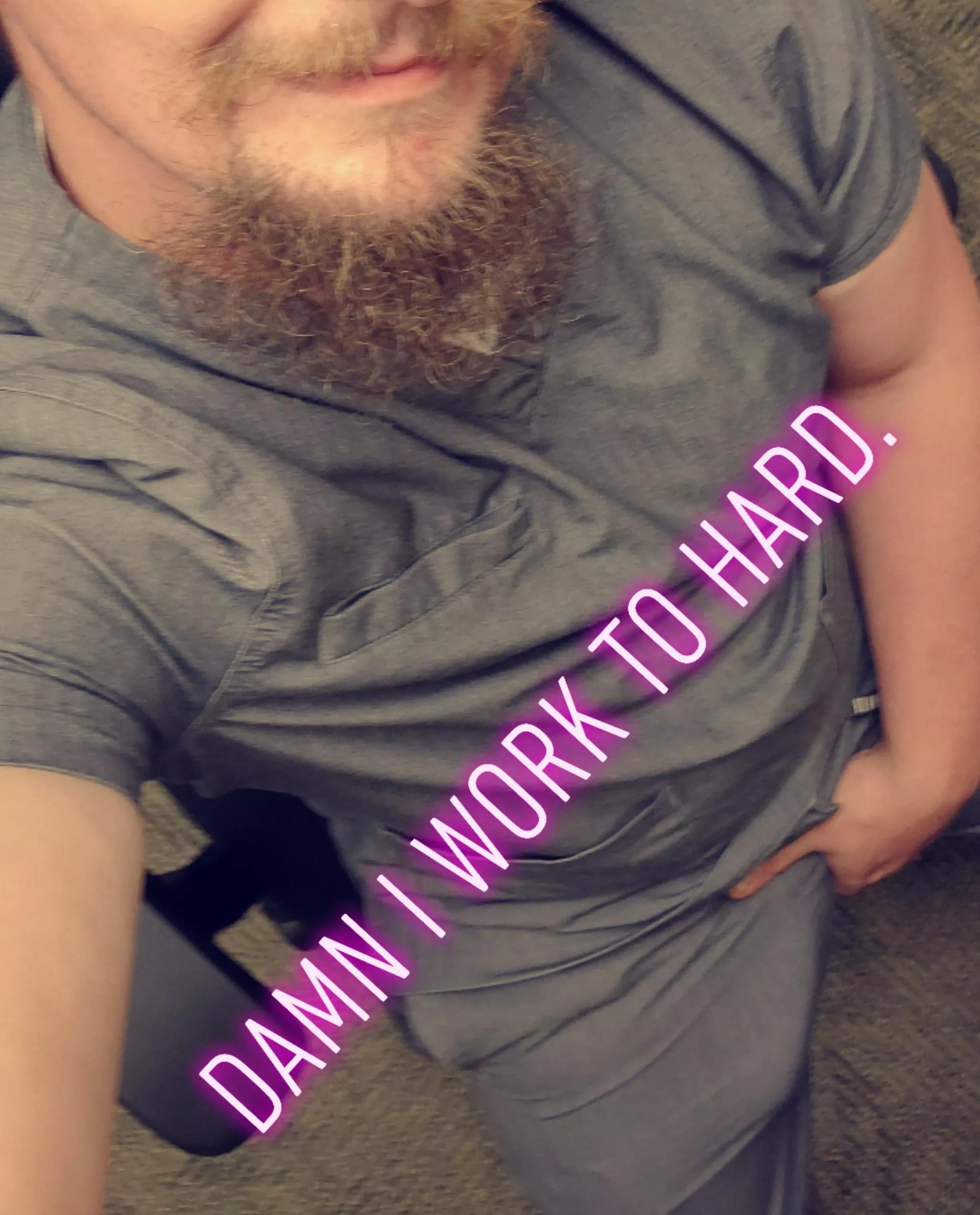 Here to check your reflexes. Your gag refoex first.