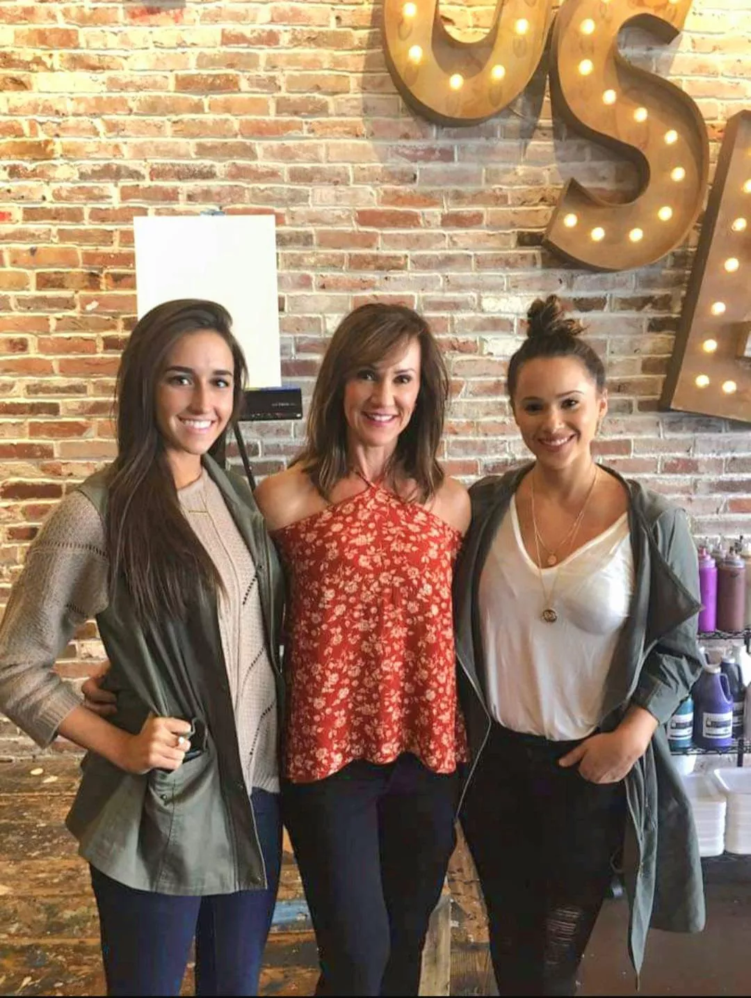 My best friend's mother (middle/59), her daughter (right/35), and her daughter in law(left/32)💯🔥