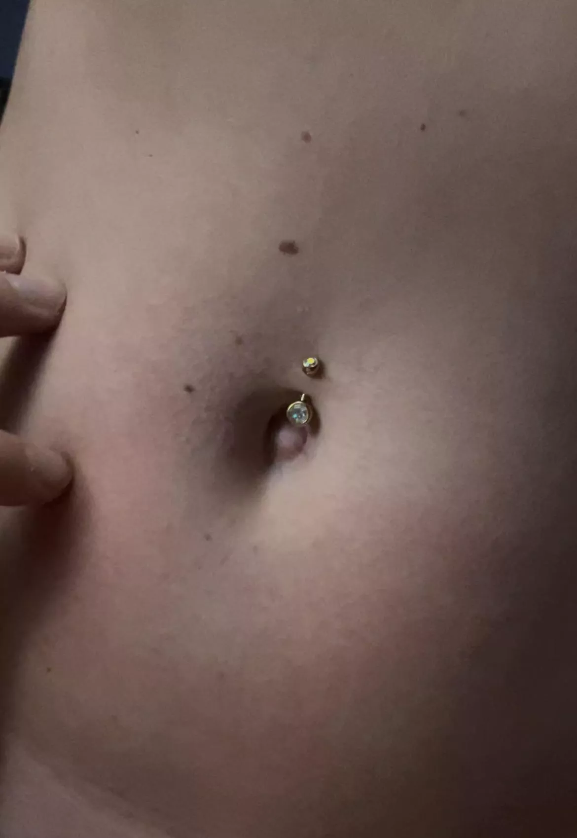 My girlfriends gorgeous belly button