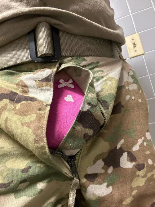 Oops. Left my zipper down.