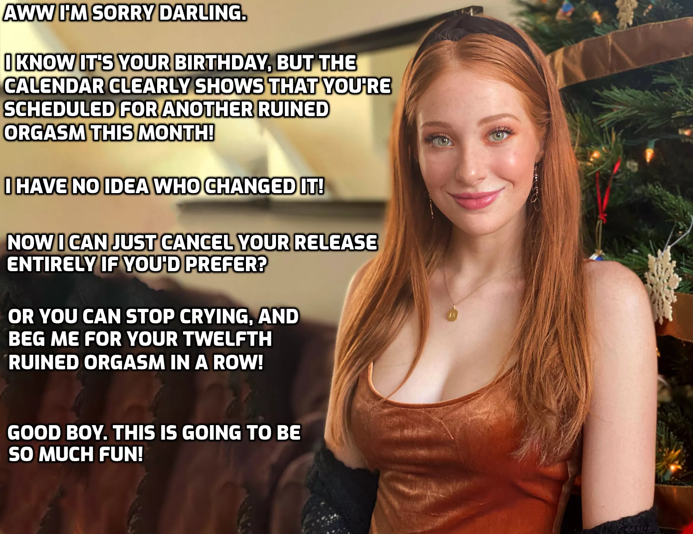 She loves torturing you.