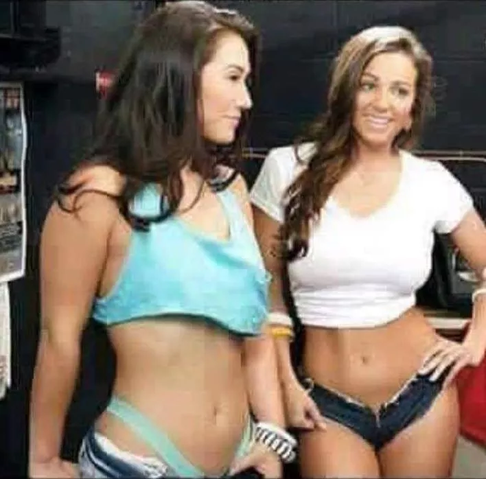 The chick on the right?