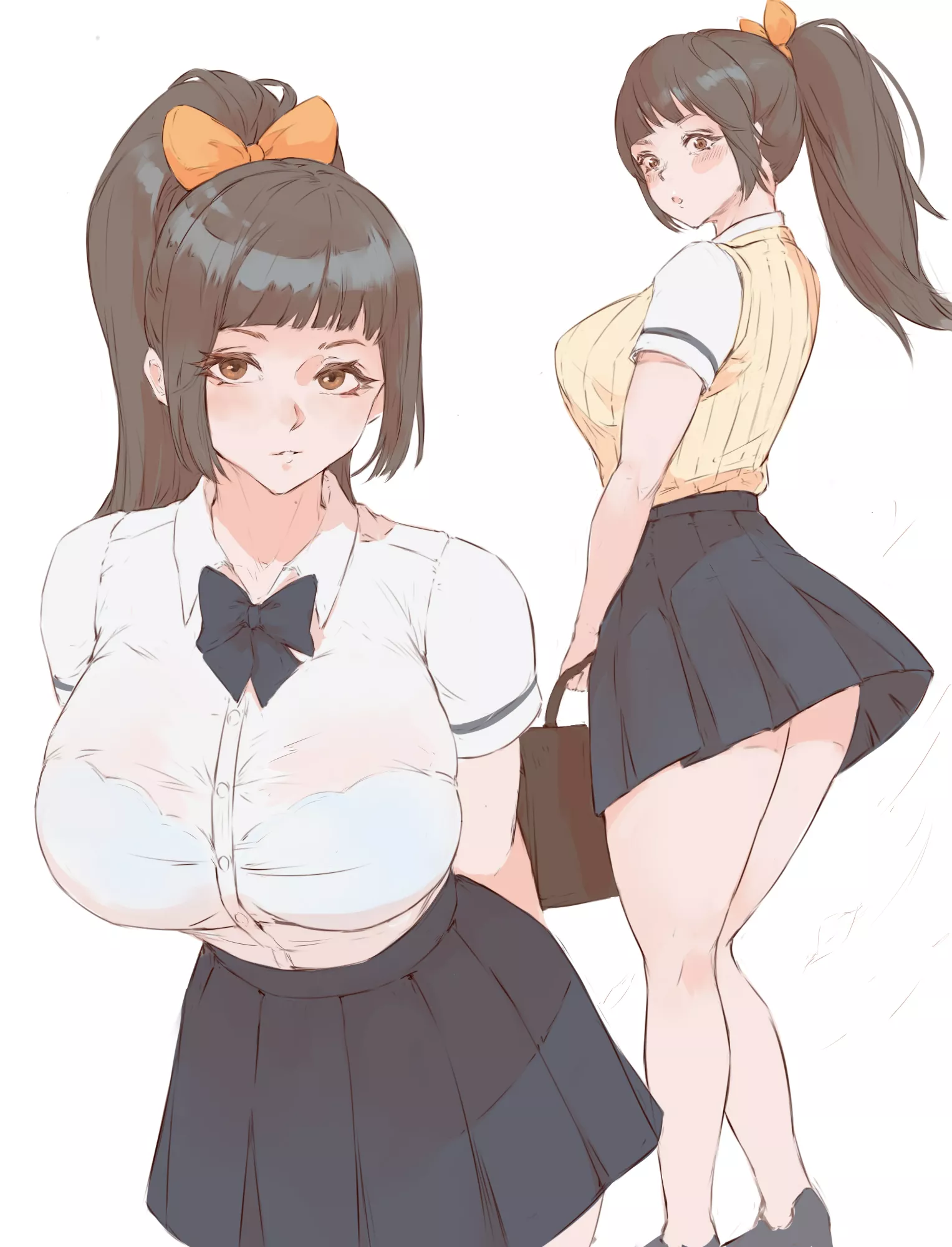 The girl next door, art by me [Original]