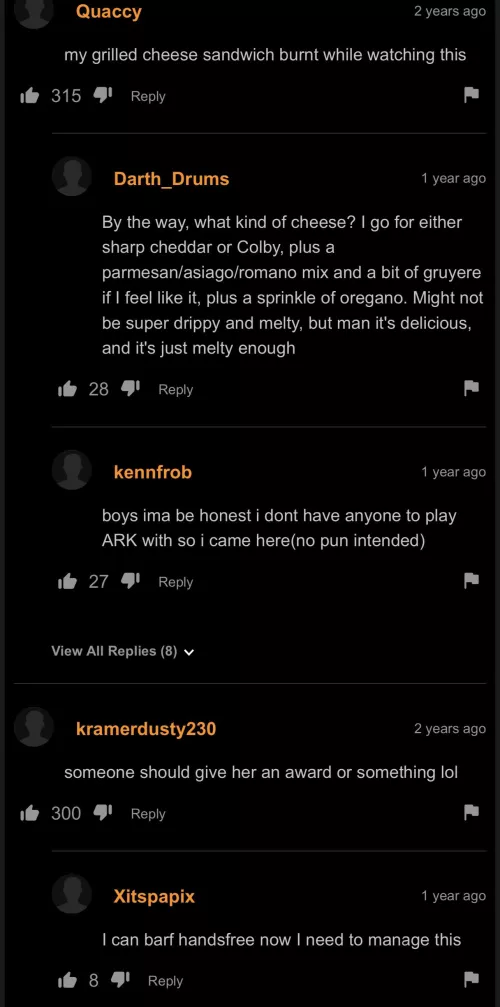 The whole comment section is a shitshow, I love it.