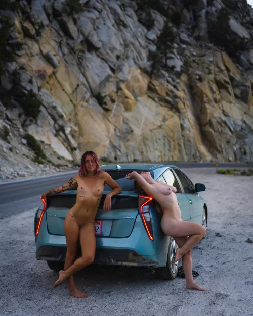 We’re a fun pair to road trip with!