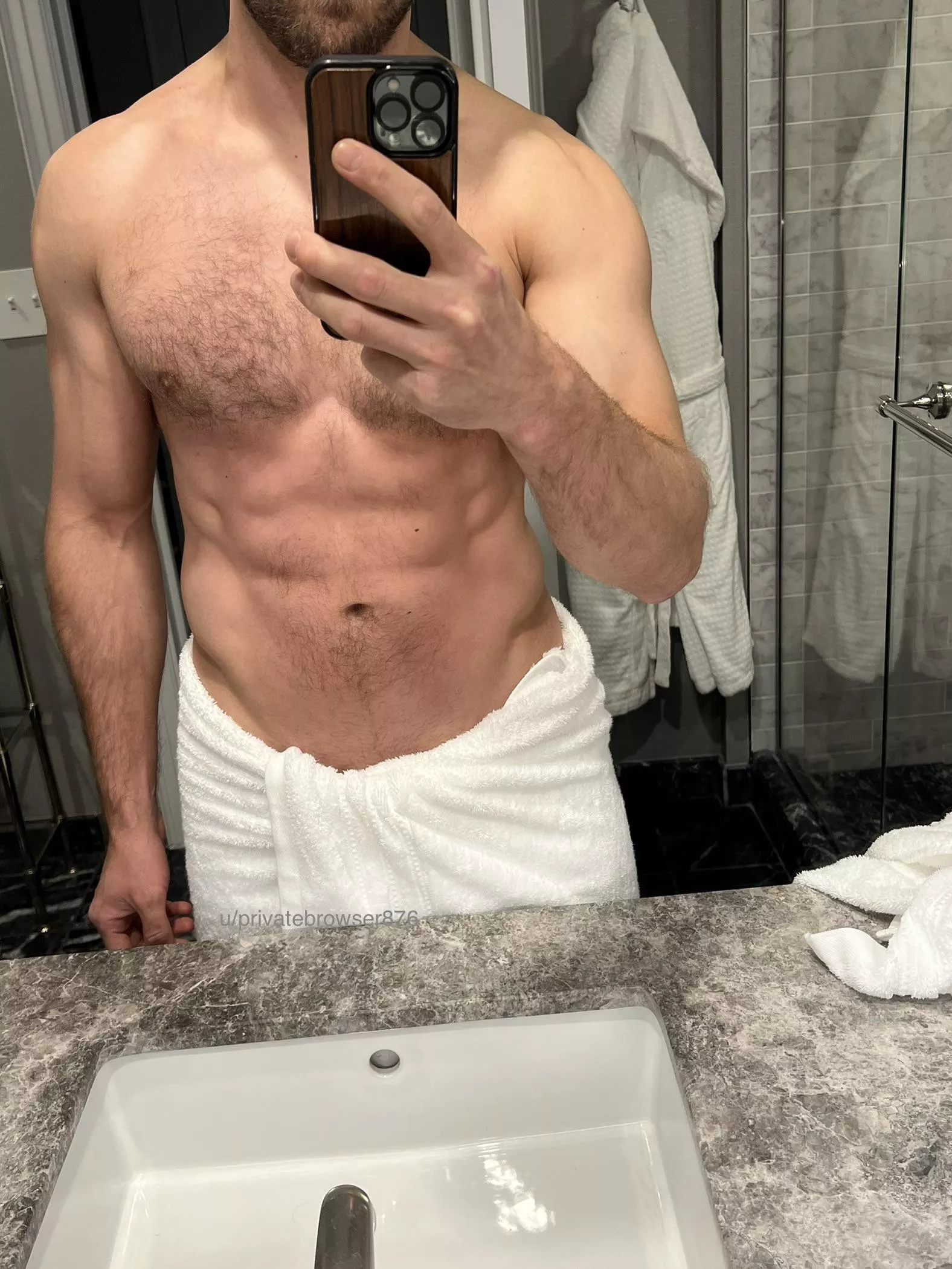 Who wants to join (m)e for a post workout shower?