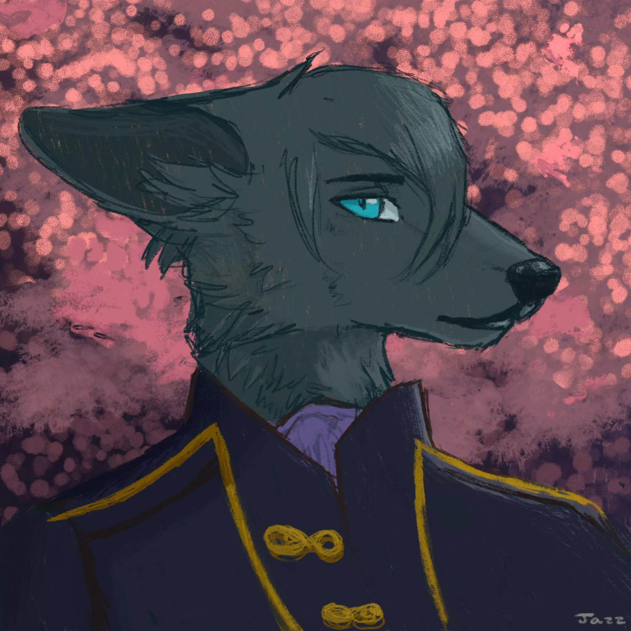 [Art by me] The Duke wants to meet you by the cherry blossoms 🌸