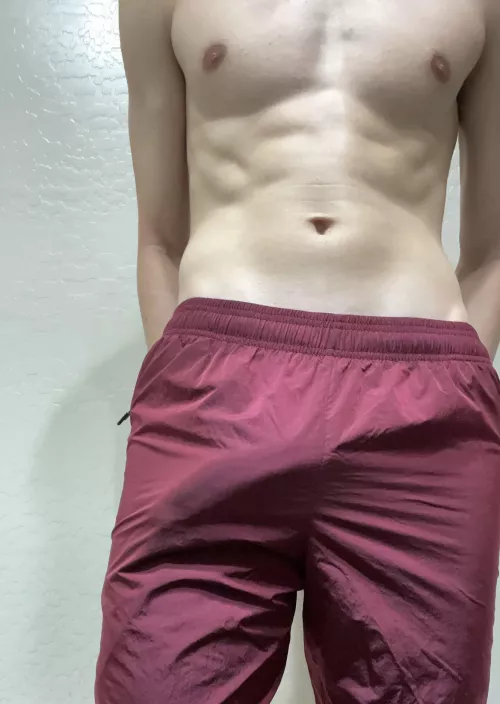 can you guess what’s hiding in my shorts?