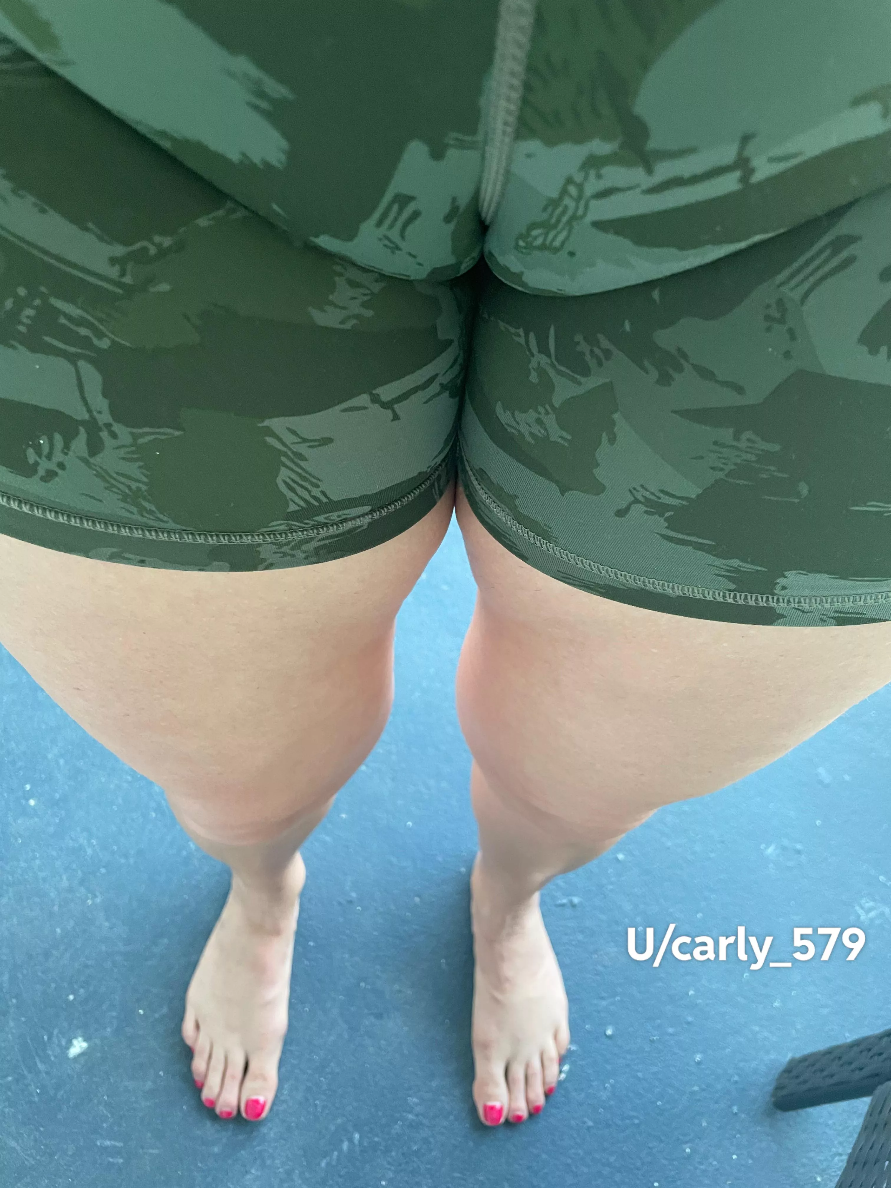 Even the camouflage couldn’t hide this camel toe.