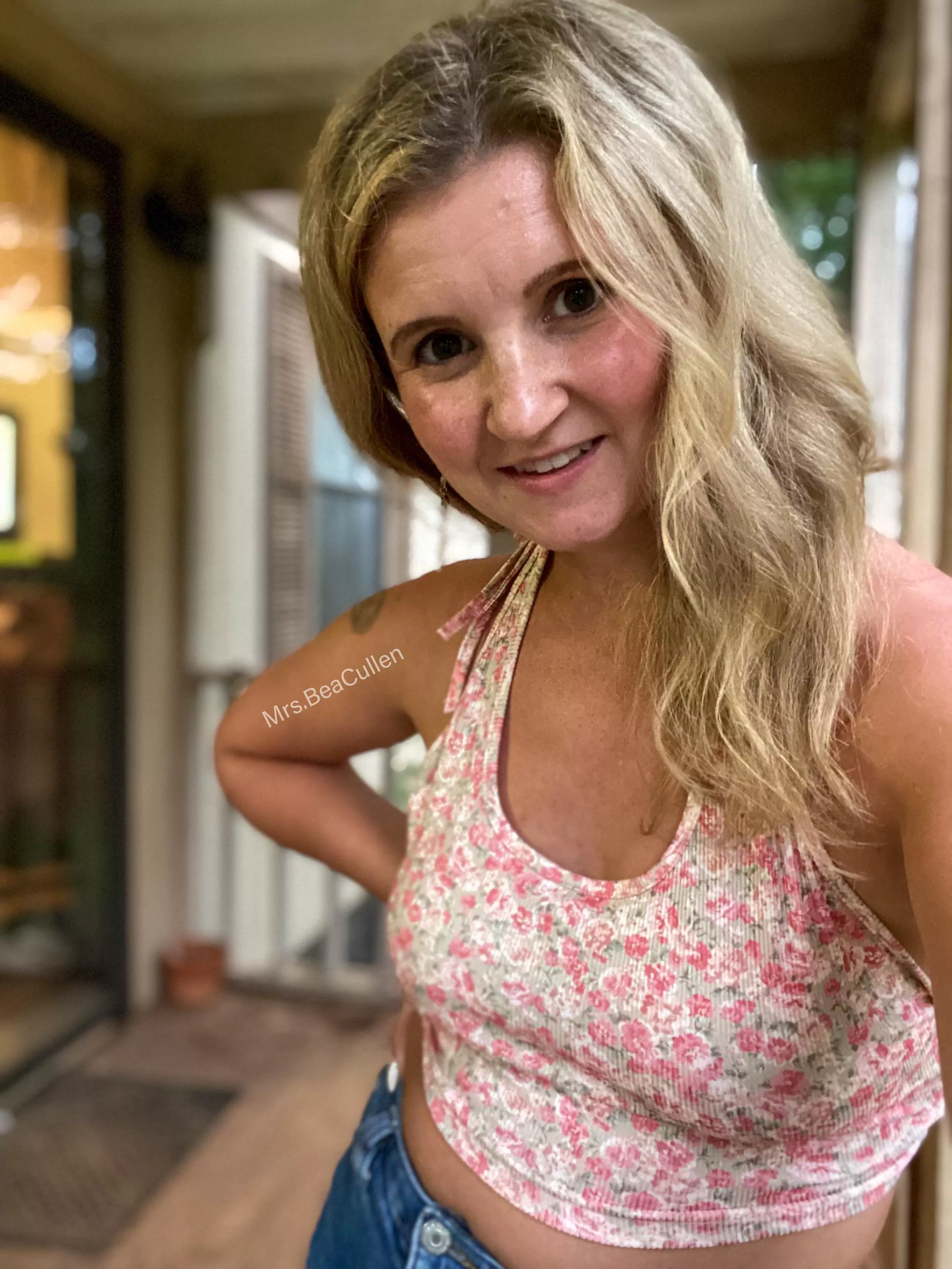 It’s too hot for bras round here