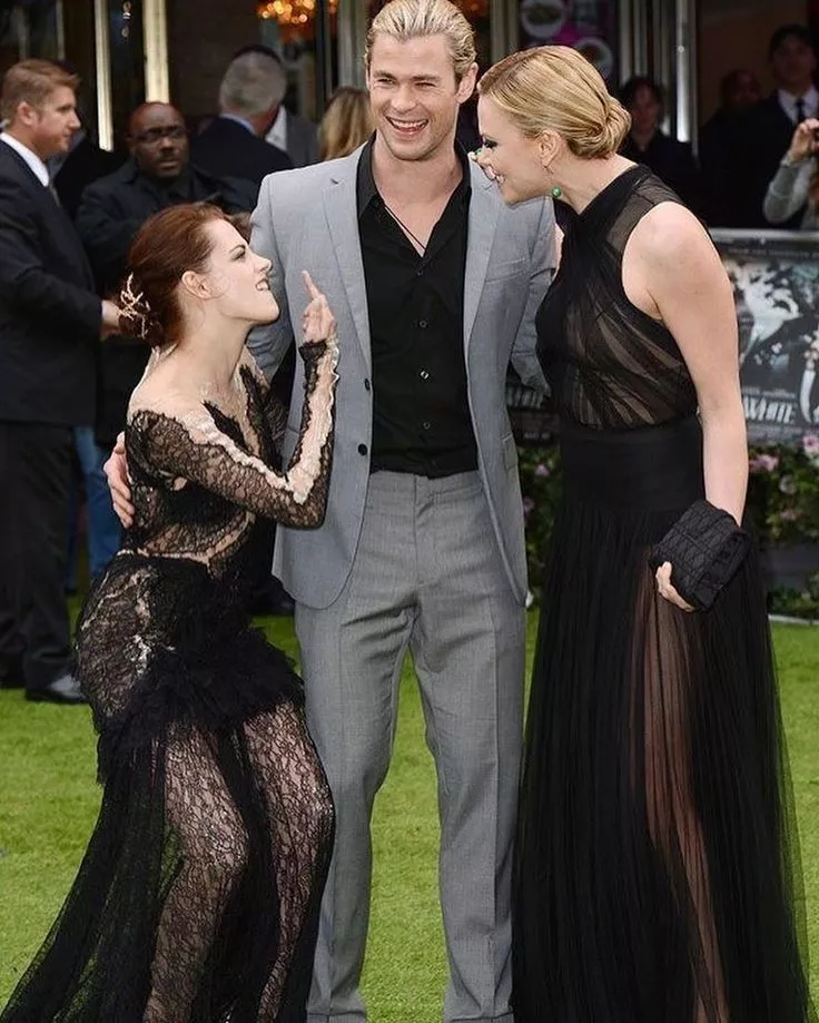 Kristen Stewart & Charlize Theron