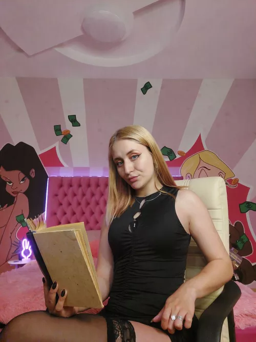 Lick me from my perky tits all the way down to my tight pink pussy