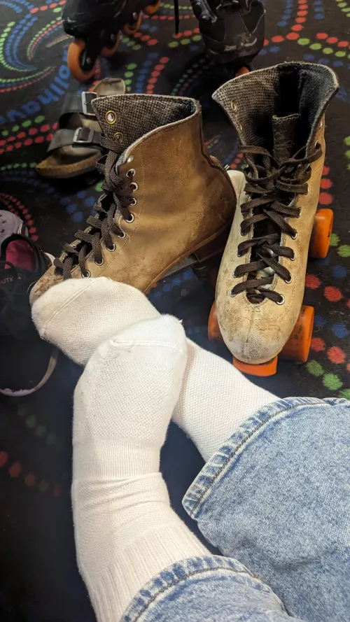 [selling][us] These socks are getting used today. Pilates, chores, practice, and roller skating!