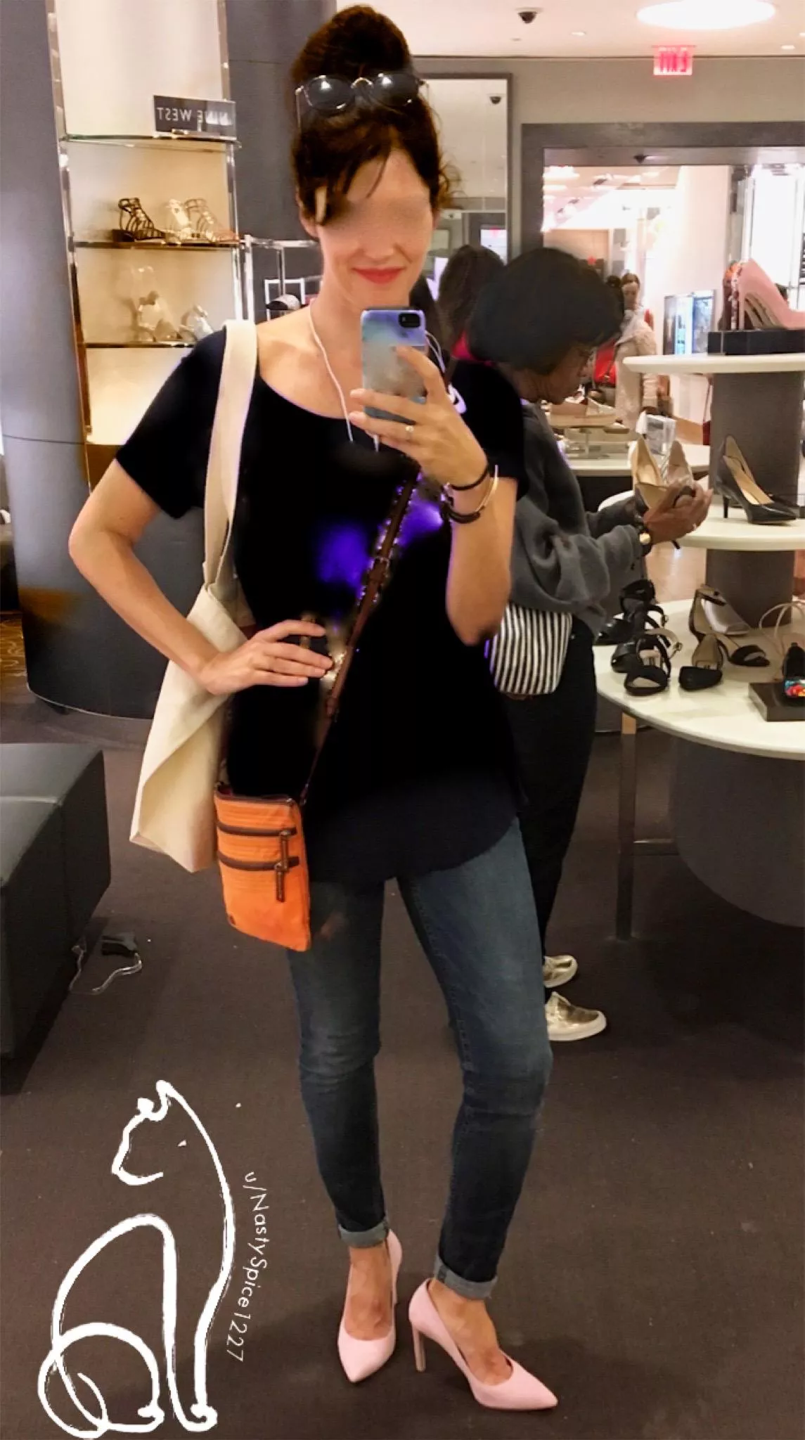 Shopping for hot shoes during my lunch break... [Mrs]45