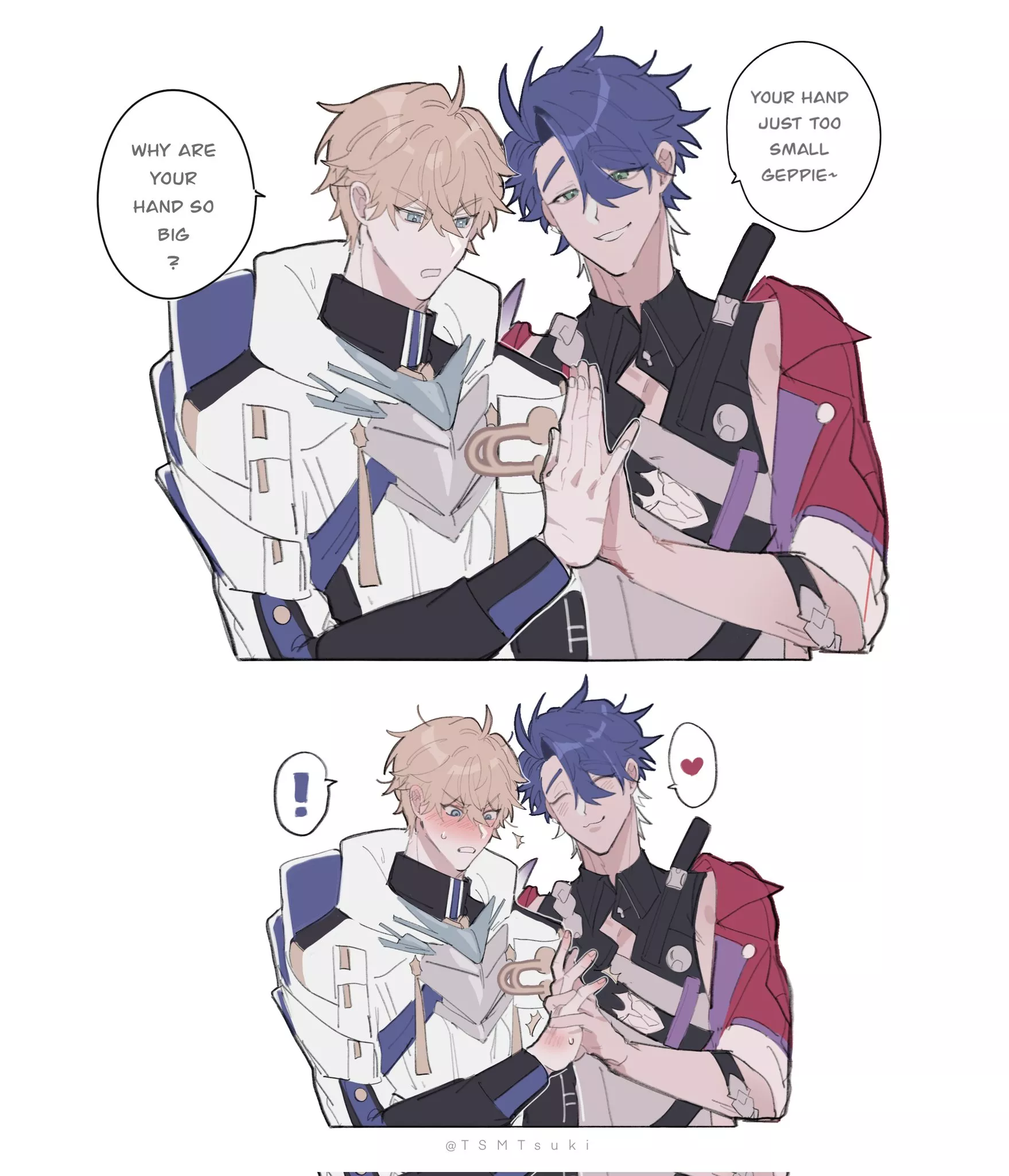 Size difference [Honkai: Star Rail]