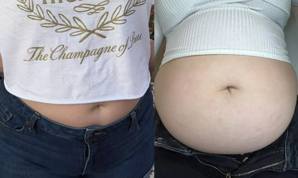 Can anyone help me figure out why my crop tops fit me a little bit differently 😅😜