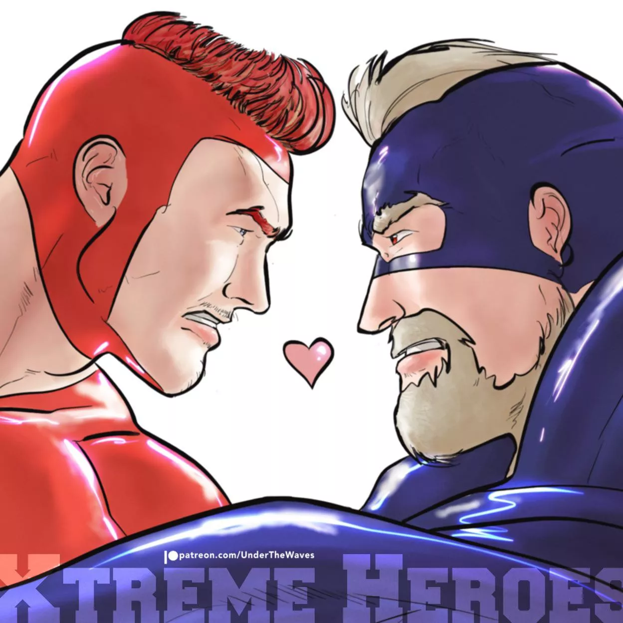 Captain J faces off against the cunning Dr. Phobia. Art by me