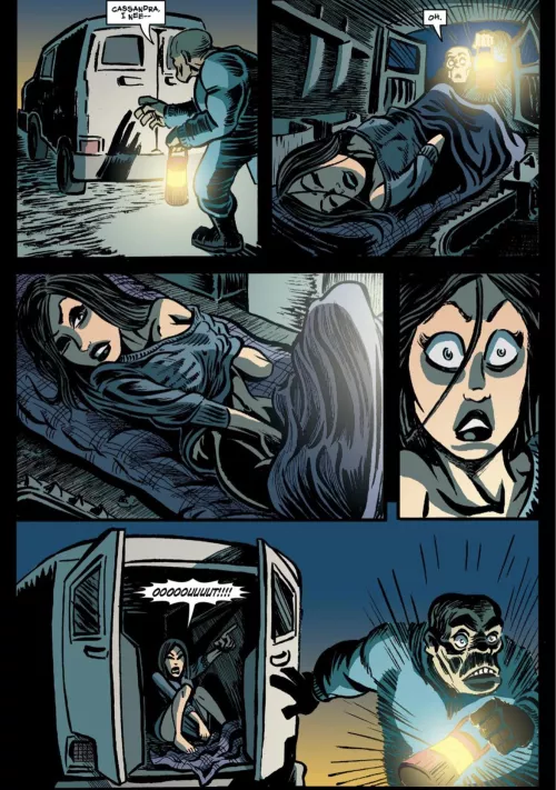 Cassie Hack masturbating [Hack/Slash #26]