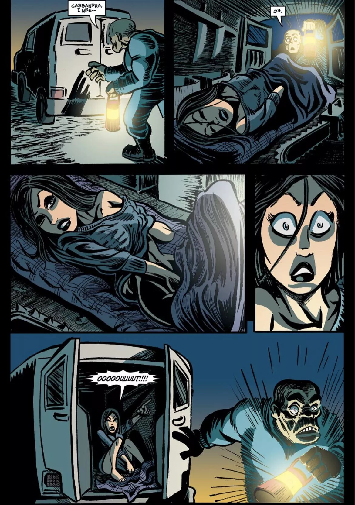 Cassie Hack masturbating [Hack/Slash #26]