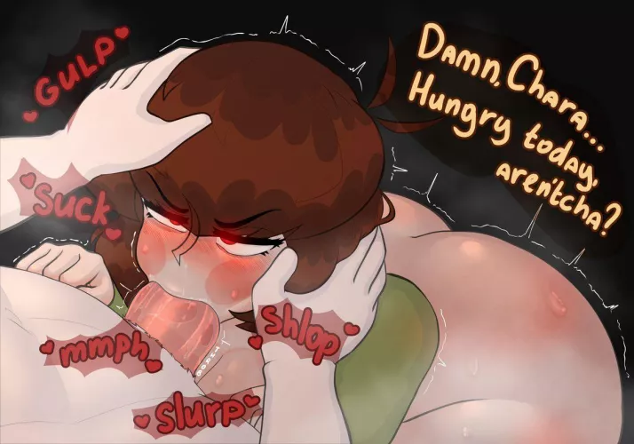 [Chara] is hungry, will you feed her if her owners not there for her? (DarkyNsfw)