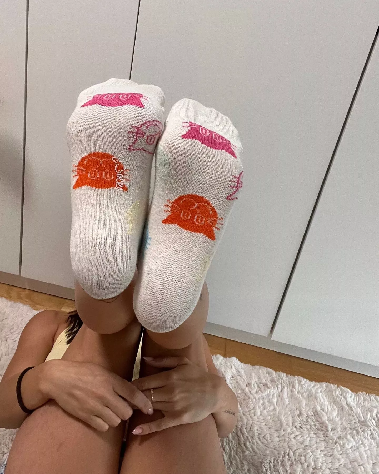 Different angles, different socks 😜 by Goddess Anna