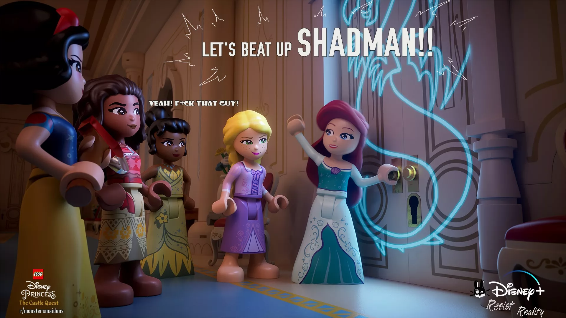 Disney princess take their revenge! [Resist Reality]