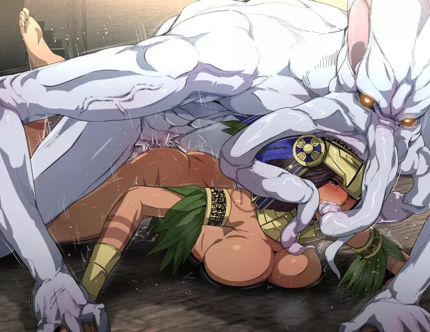 Even the queen of Tenochtitlan has no power over a mindflayer [Civilization Online] (spiral brain)