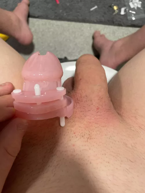 First cage 😃at 150 I’ll flush the keys