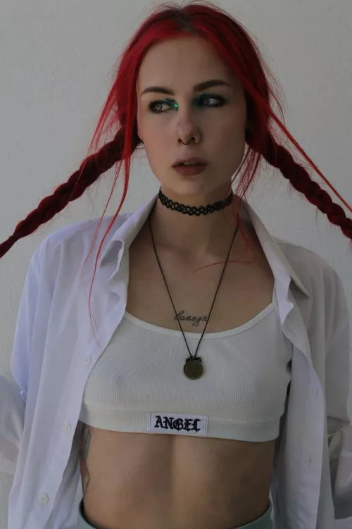 Freckled and prepared to grant all of your desires.